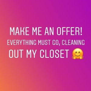 EVERYTHING MUST GO❗️❗️❗️